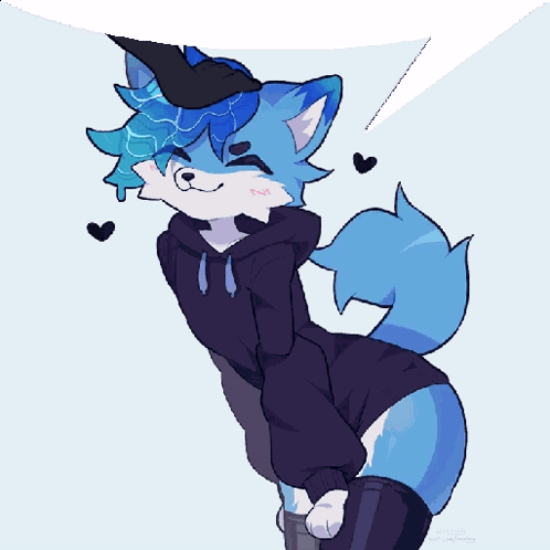 Blue Furry